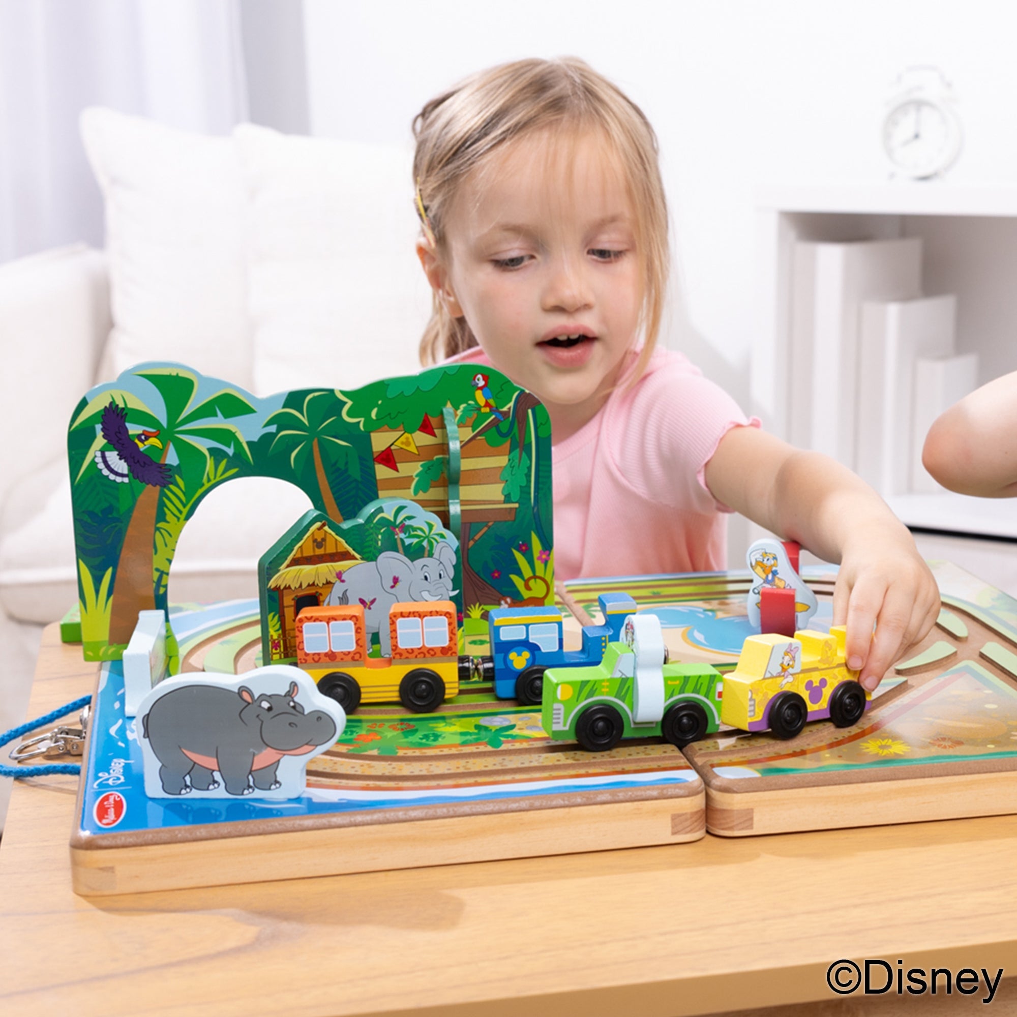 Disney Take-Along Safari Wooden Play Set