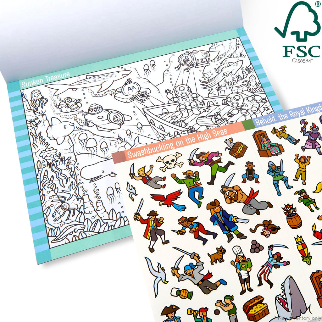 Seek & Find Sticker Pad – Adventure