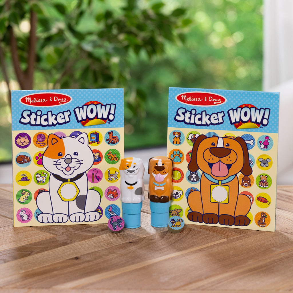 Sticker WOW!™ Activity Pads & Sticker Stampers VALUE PACK - Pets