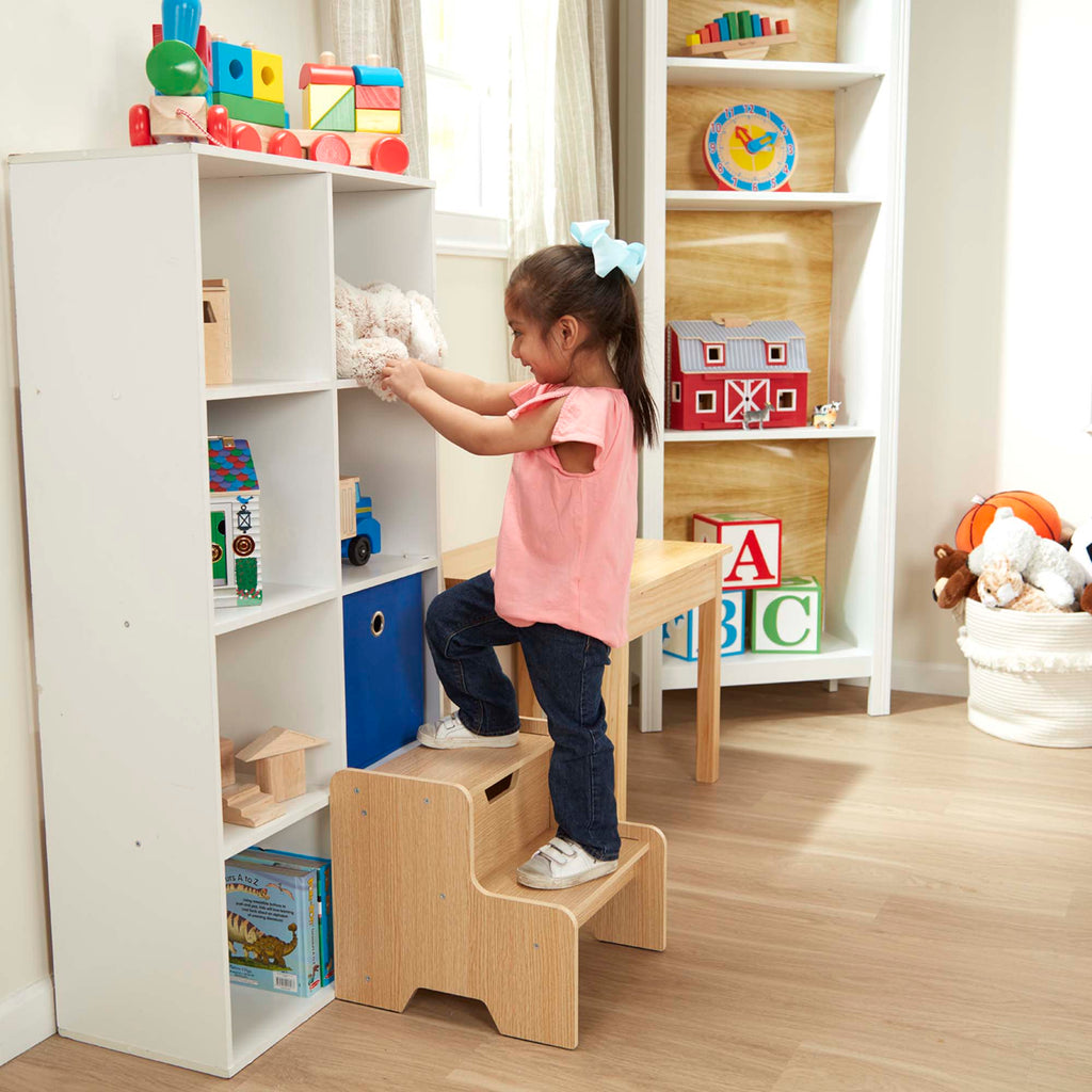 Wooden Step Stool - Natural