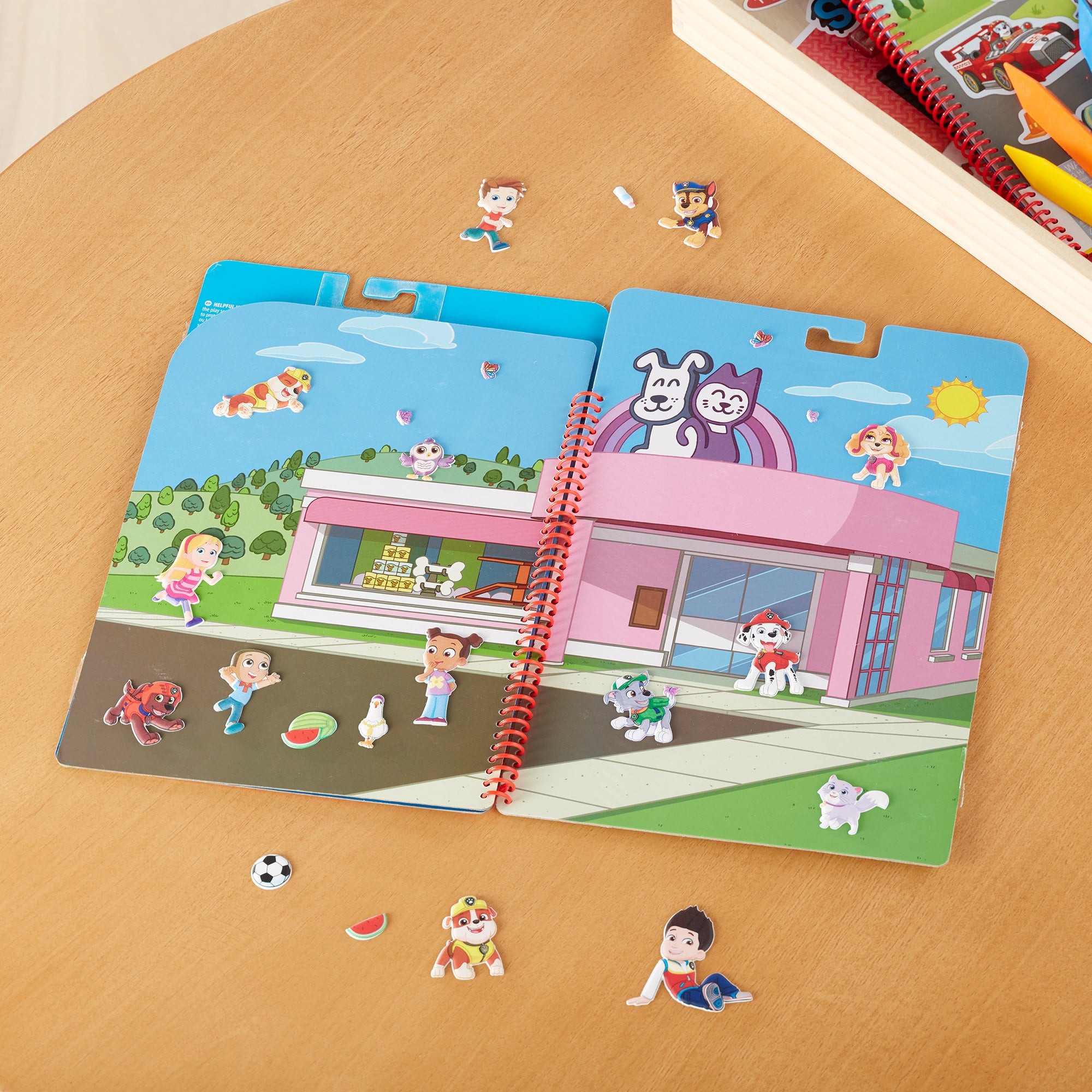 PAW Patrol Restickable Puffy Stickers - Adventure Bay