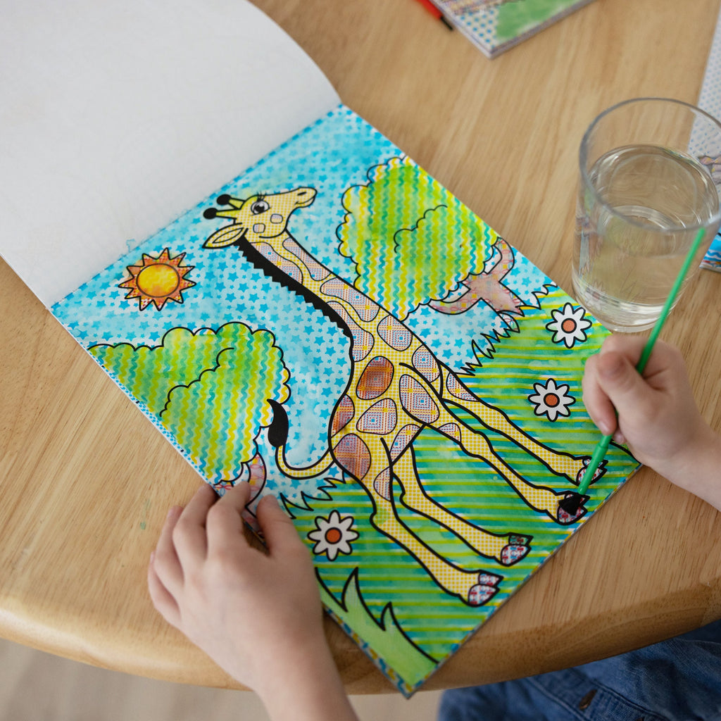 My First Paint with Water 3-Pack: Animals, Vehicles, Multi-Themed