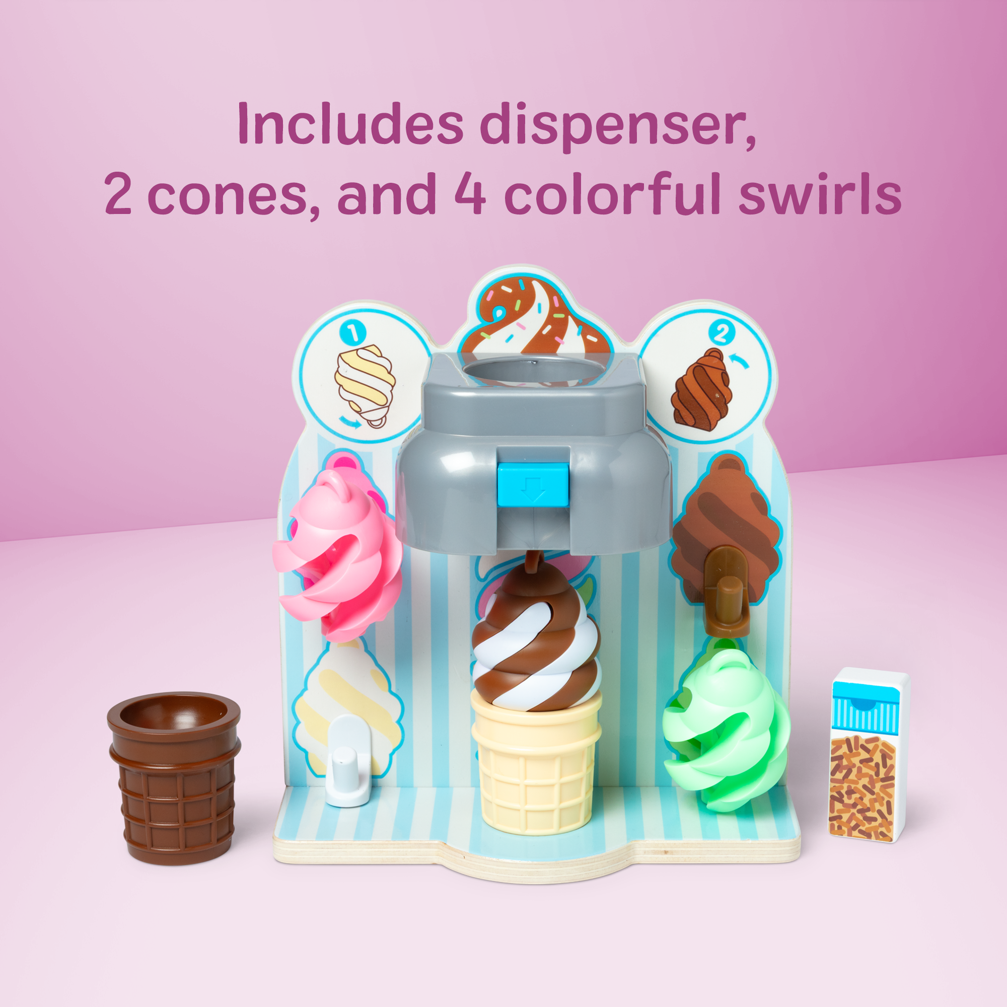 Swirl and Serve Ice Cream Play Set