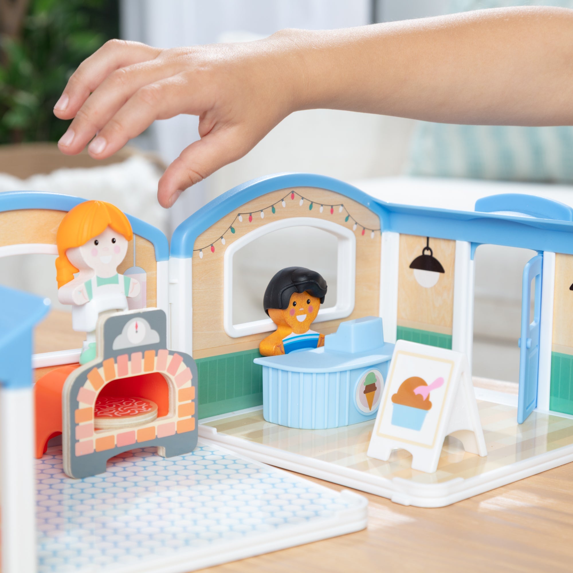 Cheery Lane™ Ice Cream and Pizza Play Set