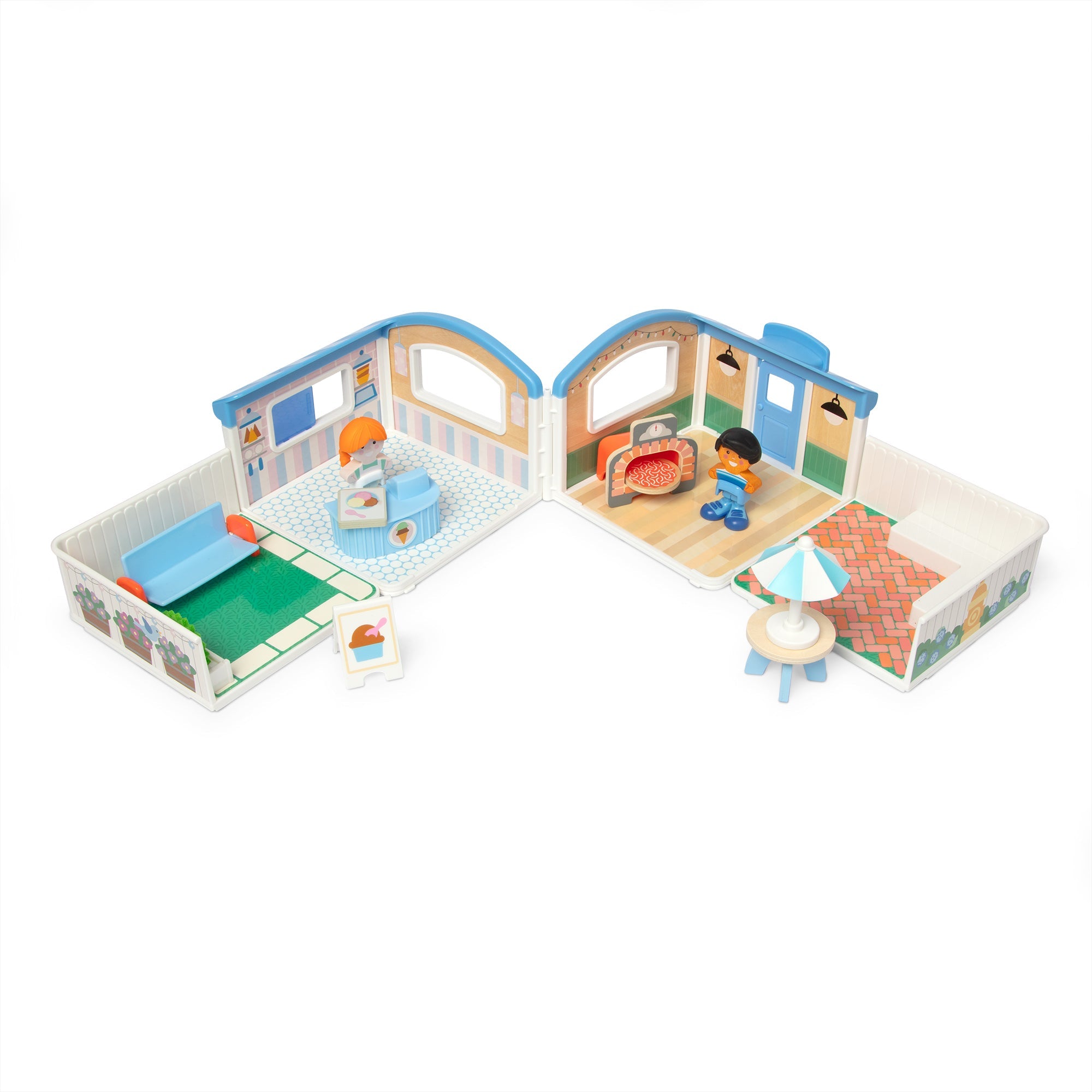Cheery Lane™ Ice Cream and Pizza Play Set