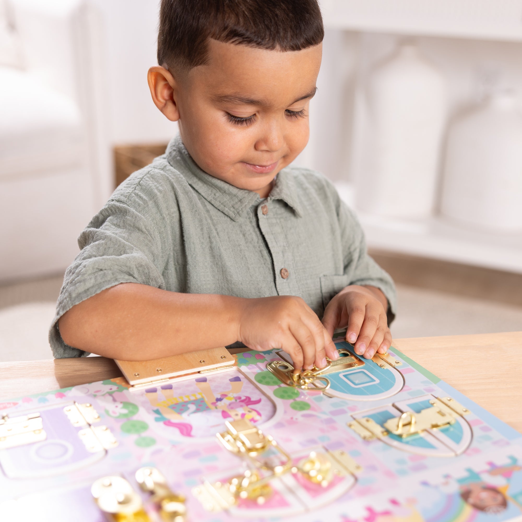 Princess Castle Latches Board