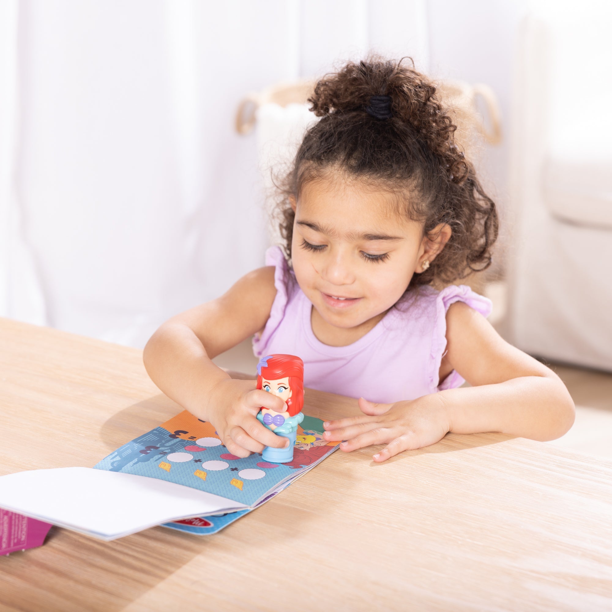 Sticker WOW!™ Disney Ariel Bundle: Activity Pad & Sticker Stamper + Mini Activity Pad and 200 Refill Stickers