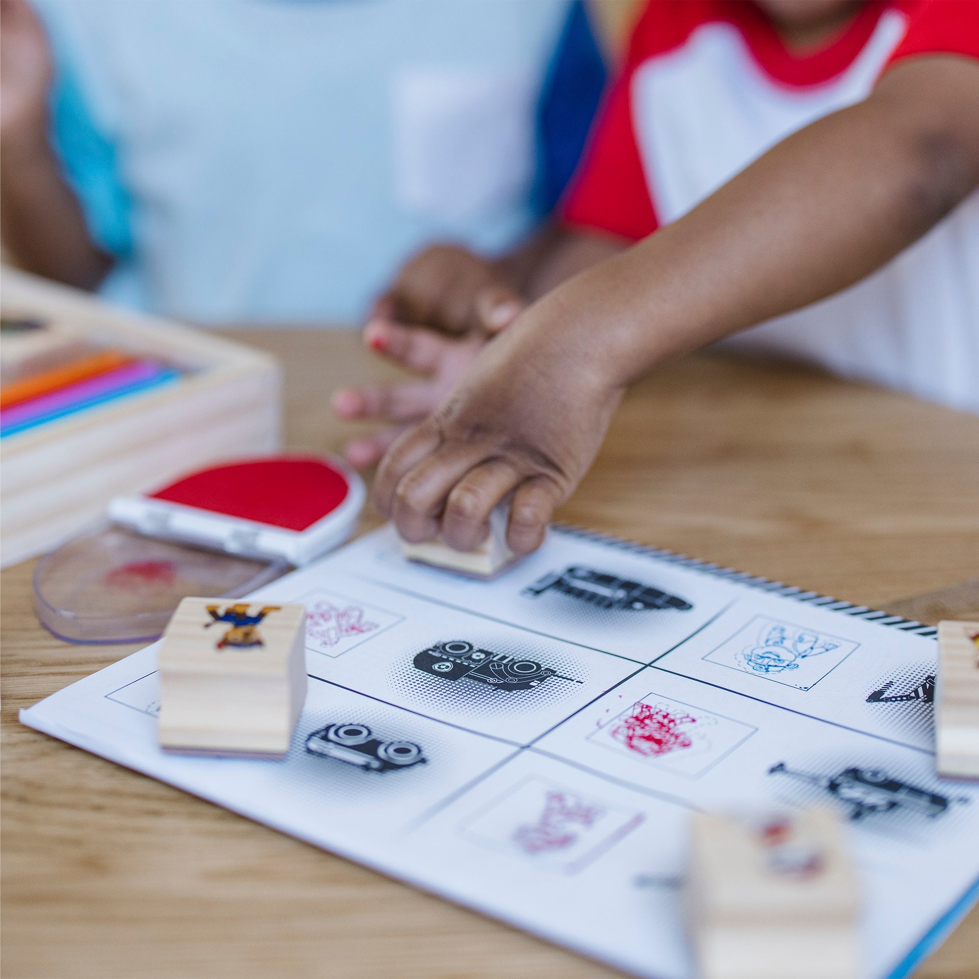 PAW Patrol Wooden Stamps Activity Set
