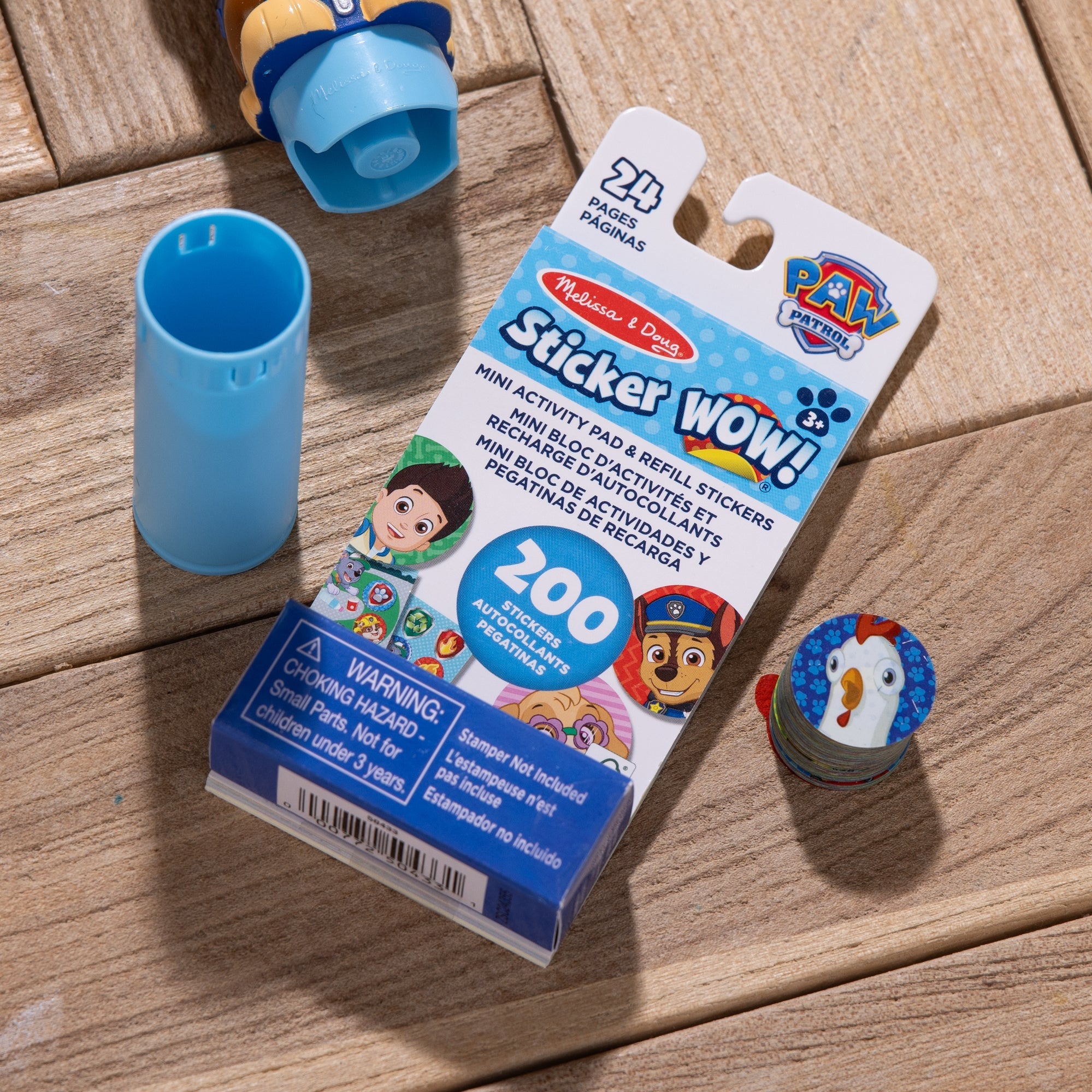 Sticker WOW!™ Mini Activity Pad & Refill Stickers - PAW Patrol (200+ Stickers, Stamper Not Included)