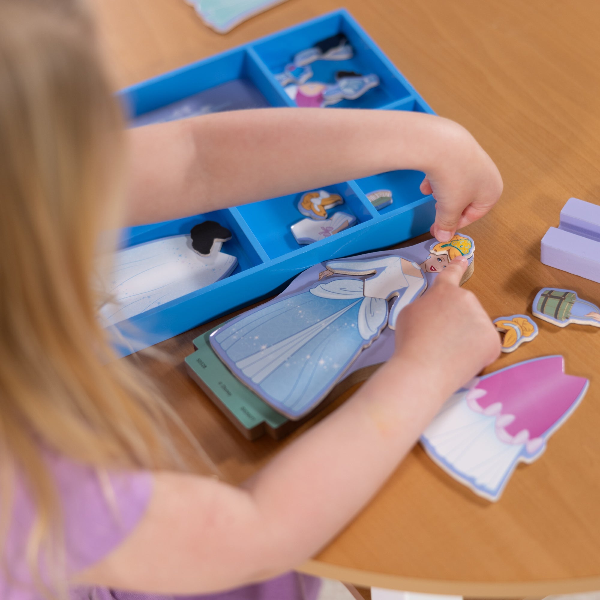 Disney Cinderella Wooden Magnetic Dress-Up