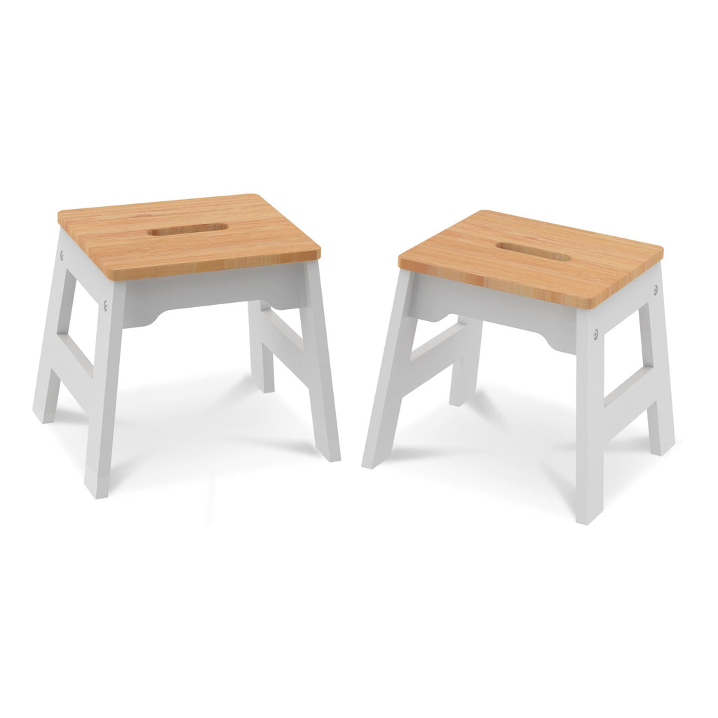 Wooden Stools  – Set of 2