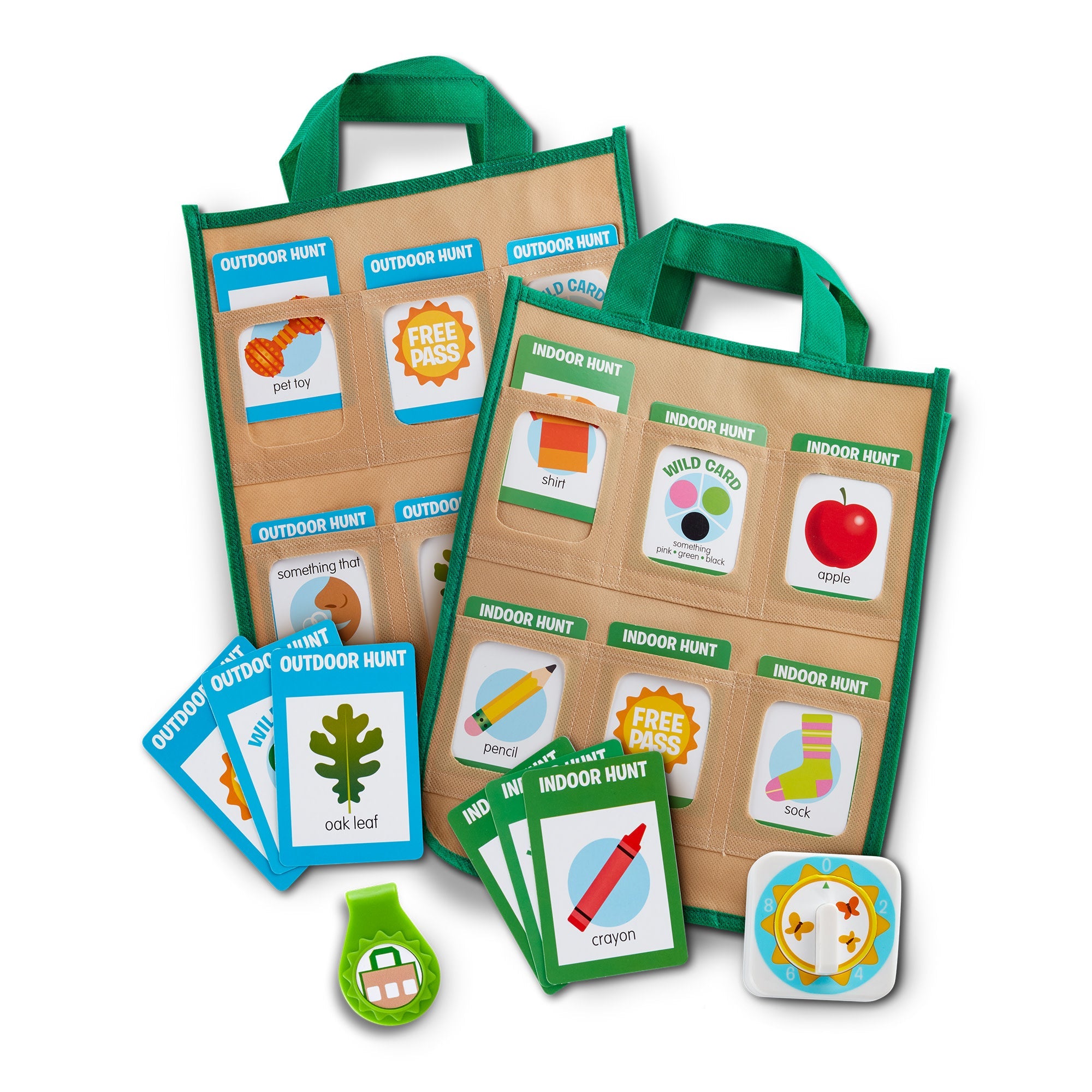 Let’s Explore Indoor/Outdoor Scavenger Hunt Play Set