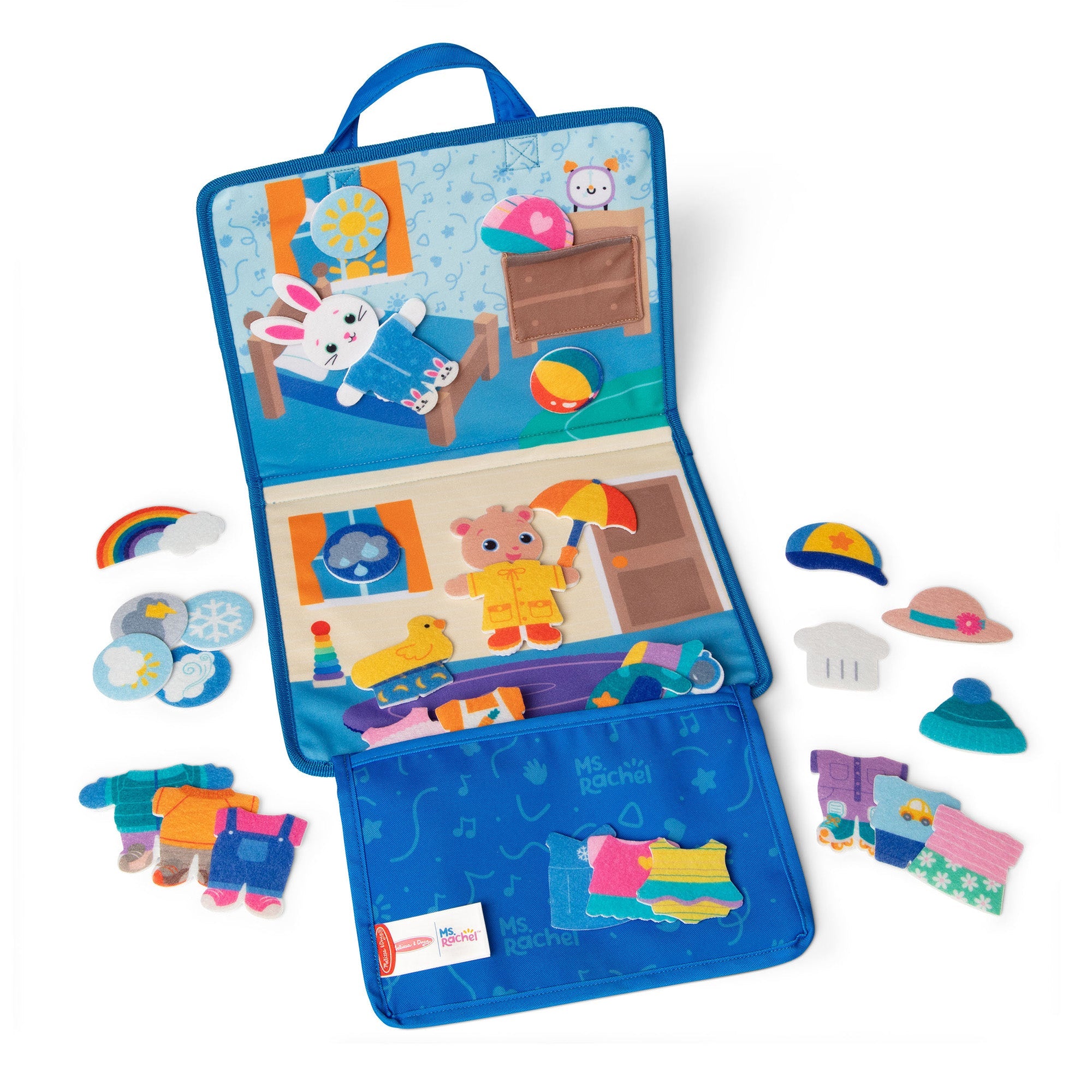Ms. Rachel™  What to Wear Felt Activity Board