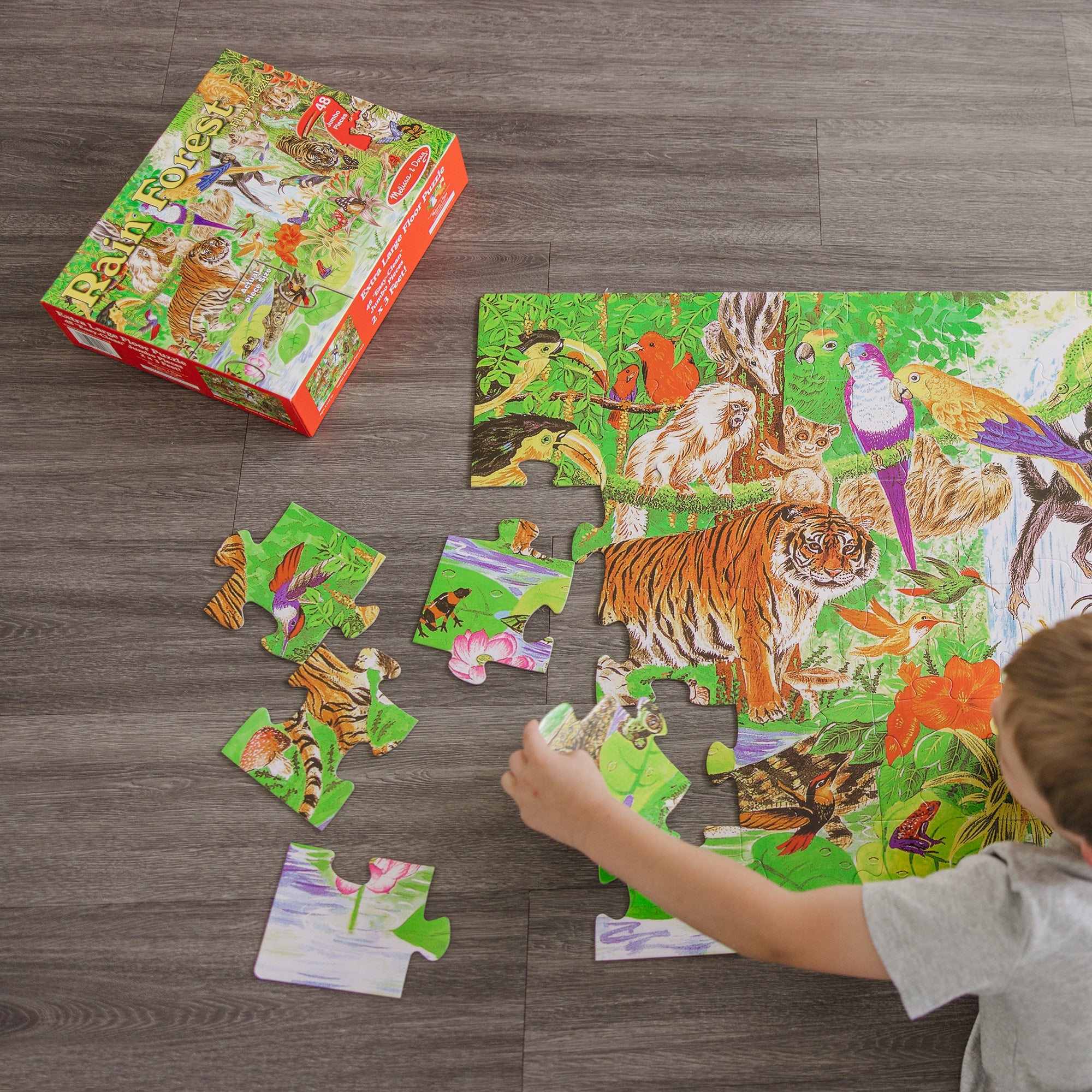 Rainforest Floor Puzzle - 48 Pieces