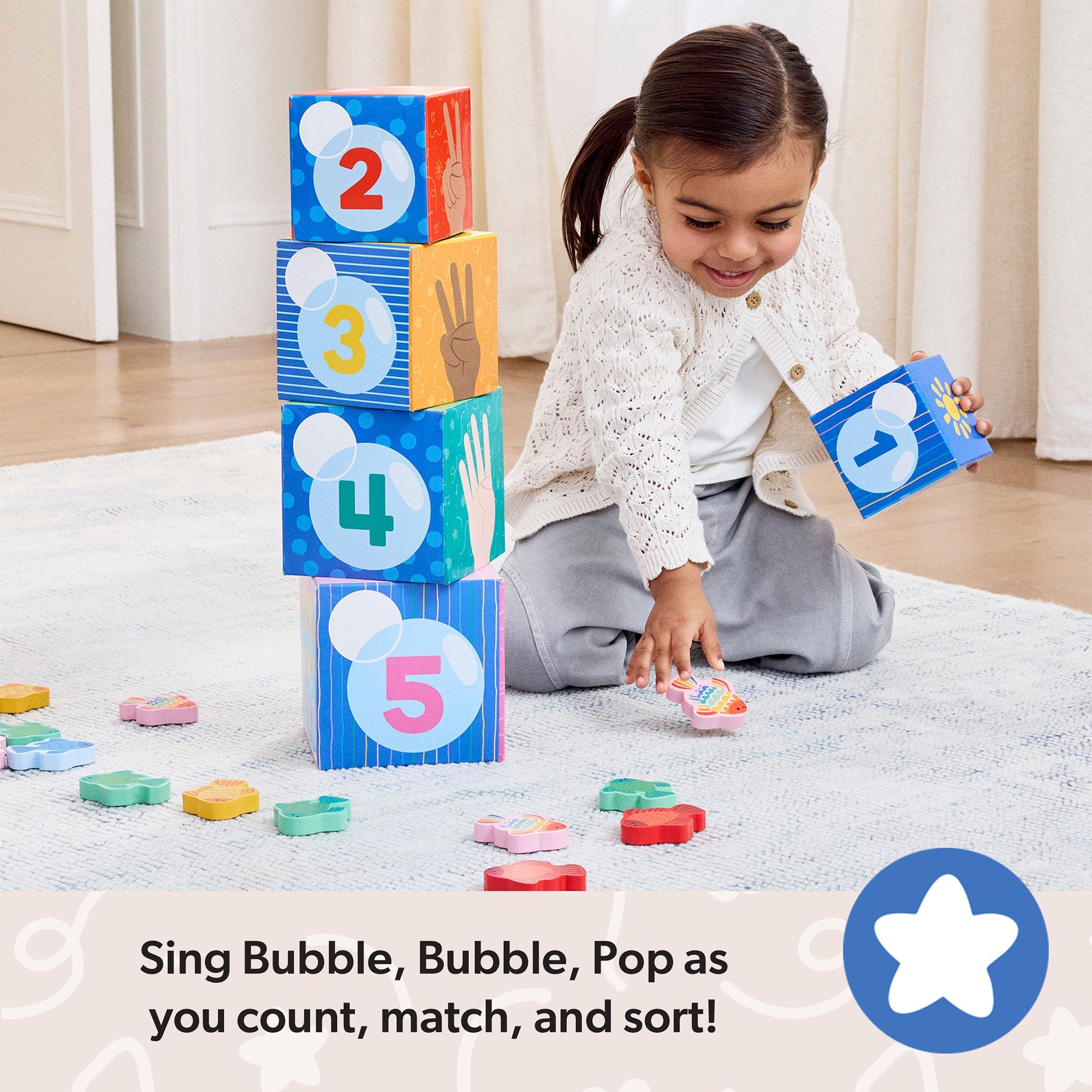 Ms. Rachel™  Sort & Count Nesting Blocks