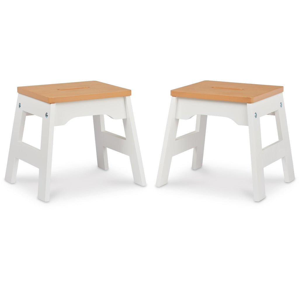 Wooden Stools  – Set of 2