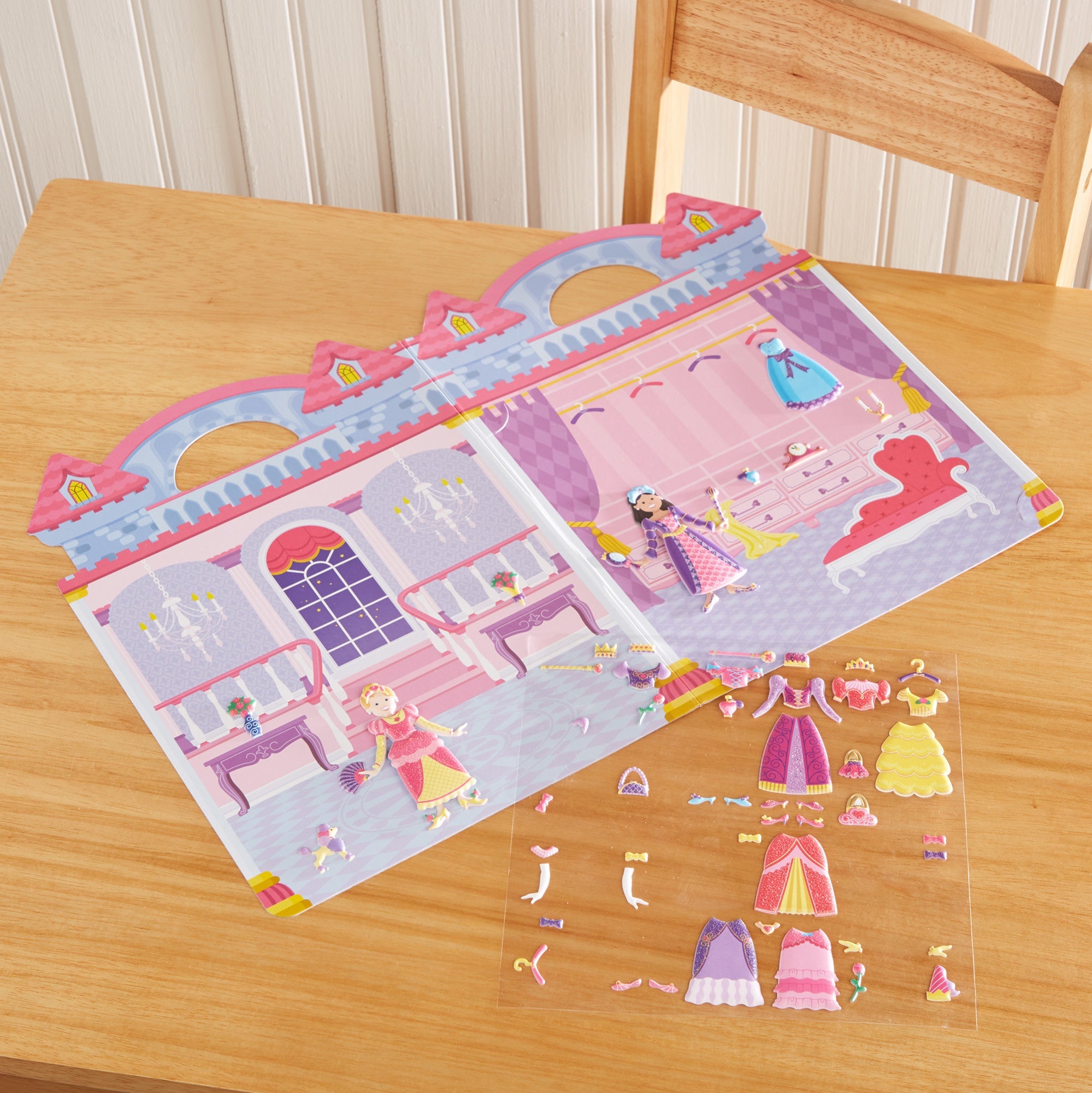 Puffy Sticker Play Set - Princess