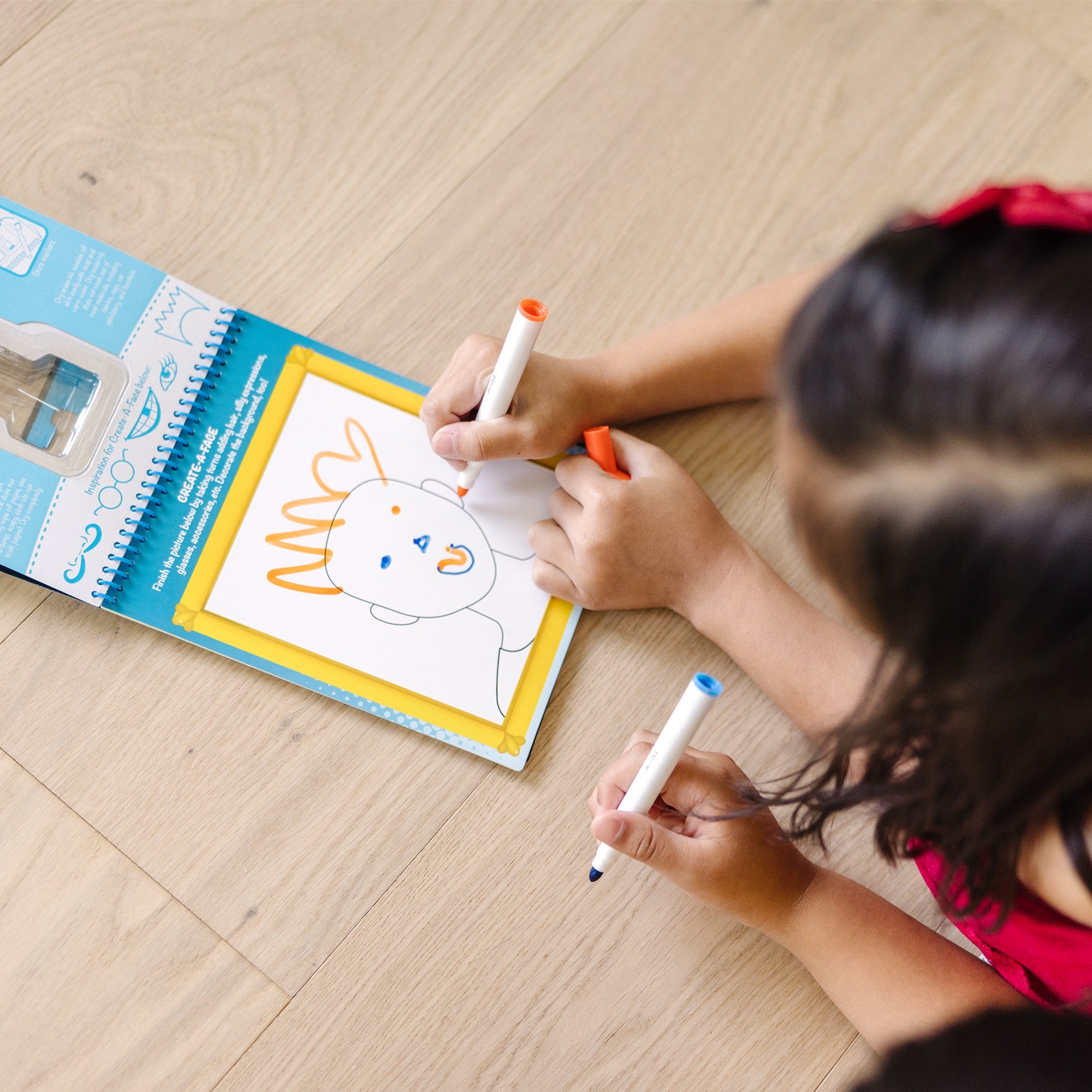Game On! Wipe-Off Activity Pad - On the Go Travel Activity