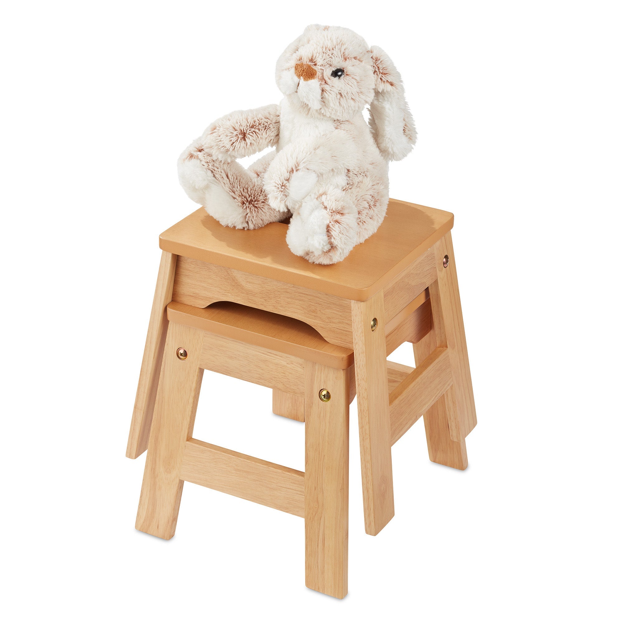 Wooden Stools  – Set of 2