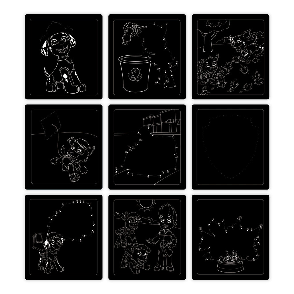 PAW Patrol Scratch Art Pad - Marshall