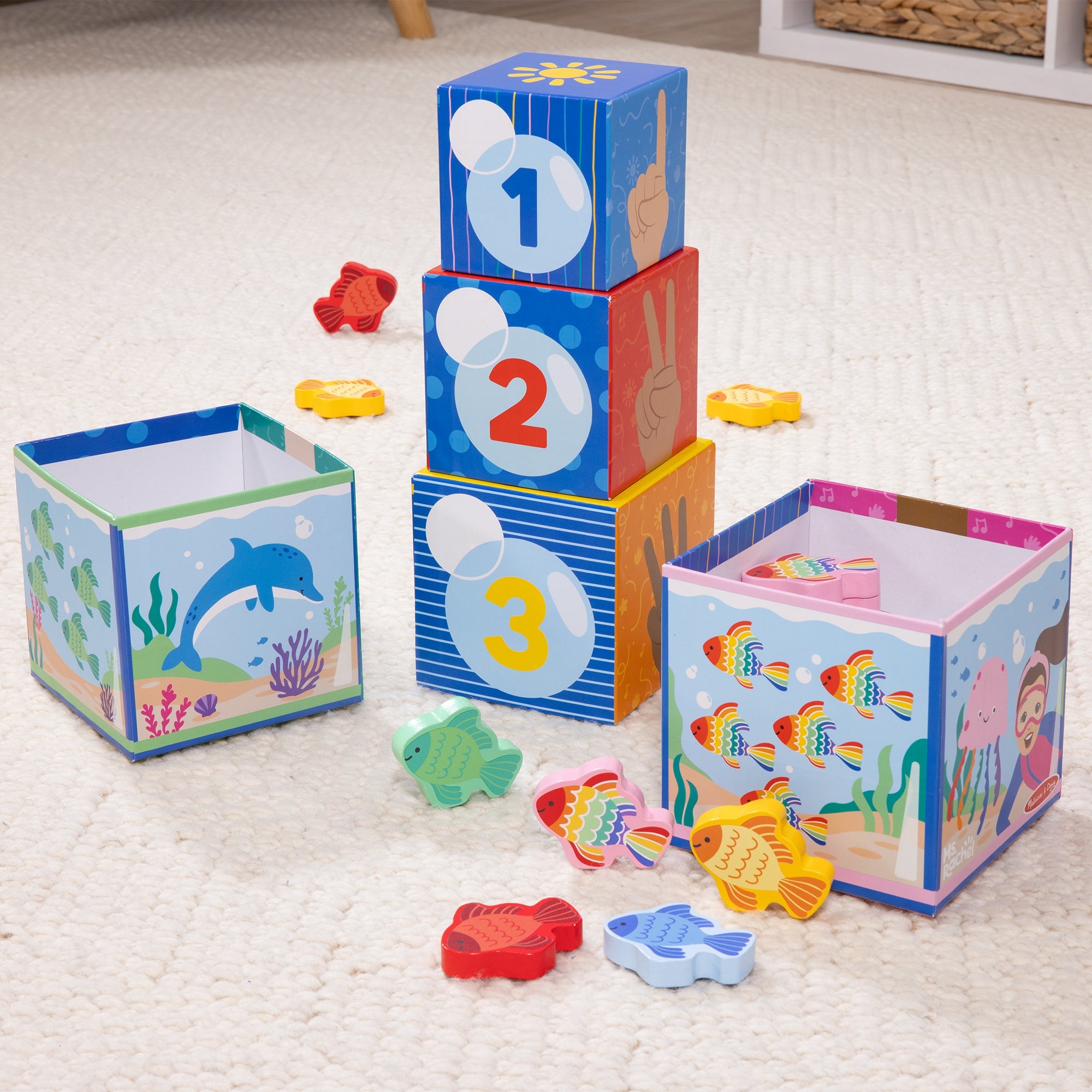 Ms. Rachel™  Sort & Count Nesting Blocks