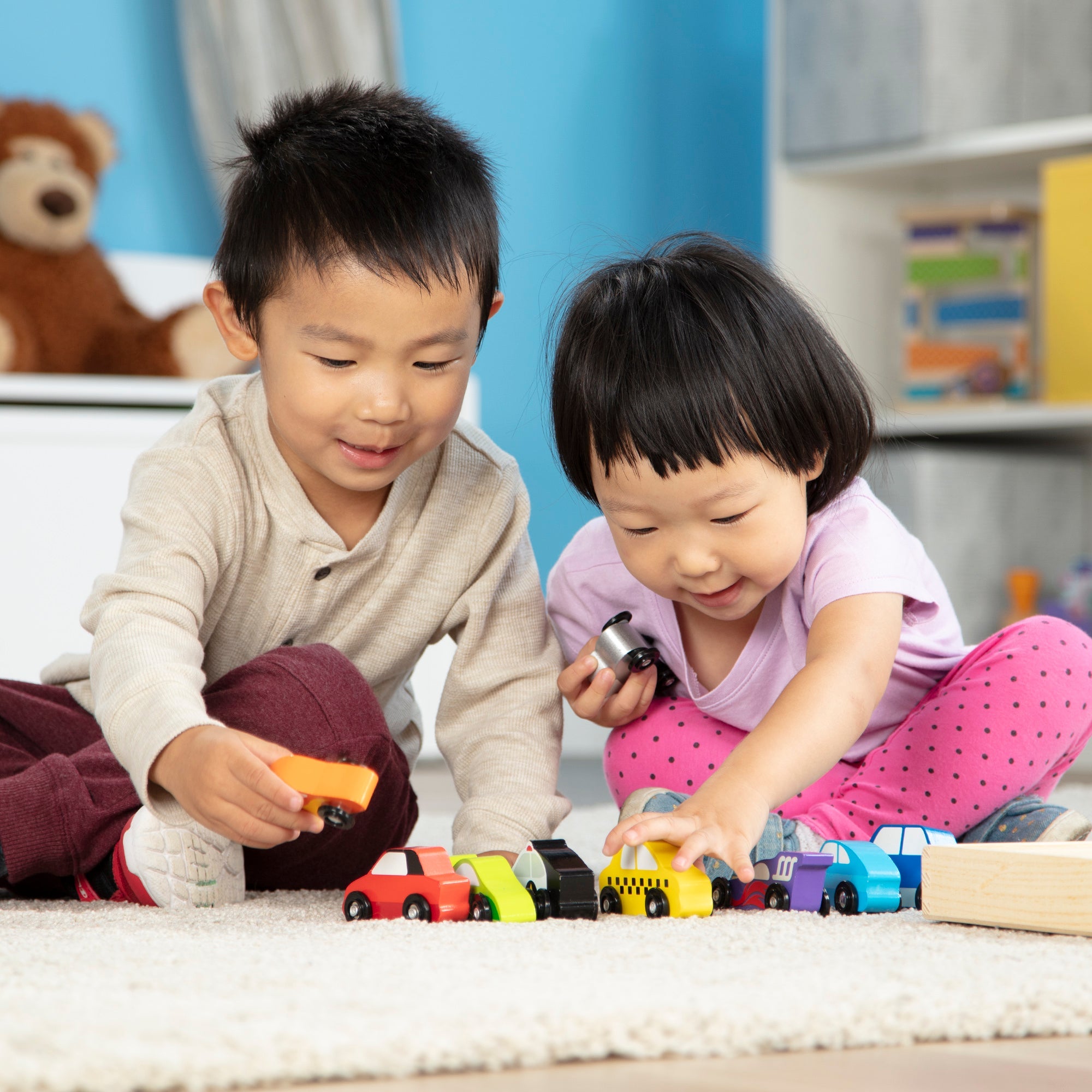 Wooden Vehicle Set