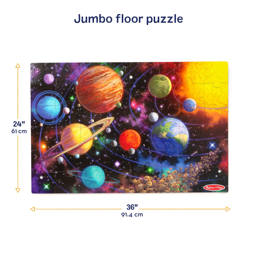 Solar System Floor Puzzle - 48 Pieces