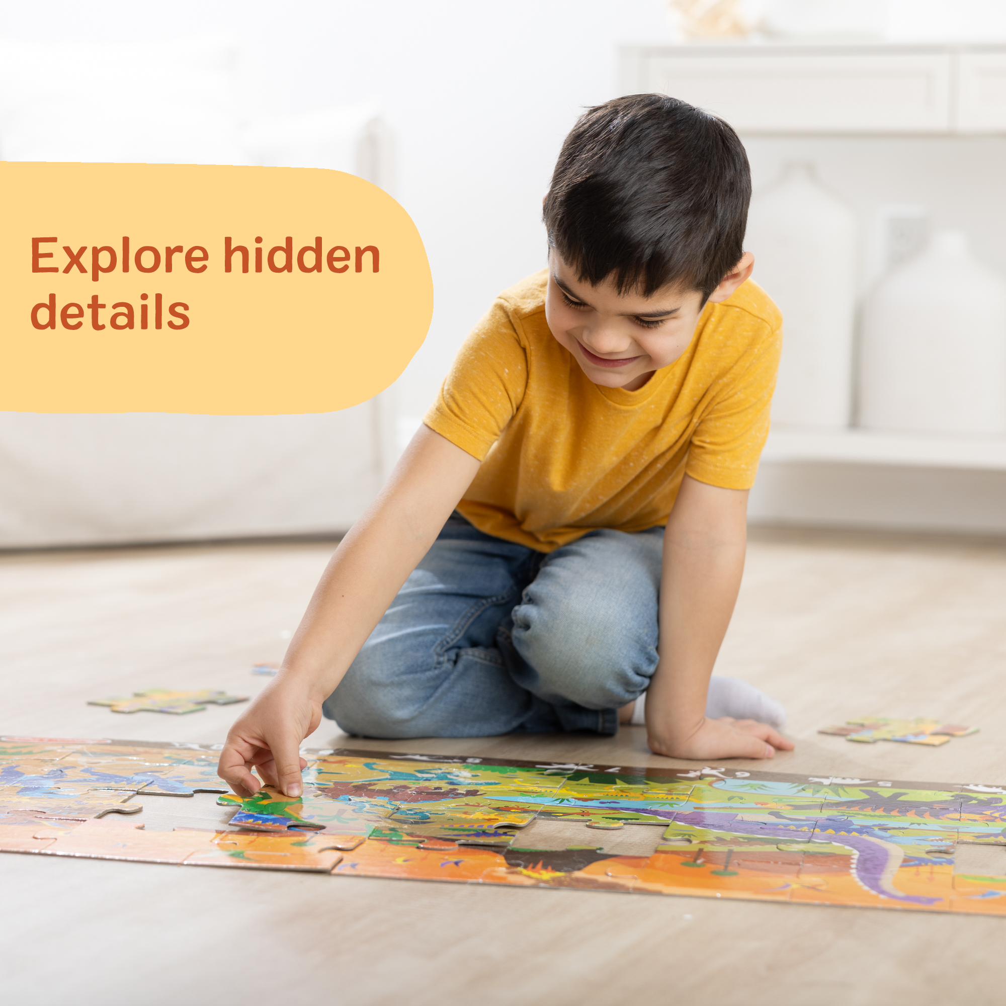 Land of Dinosaurs Floor Puzzle - 48 Pieces