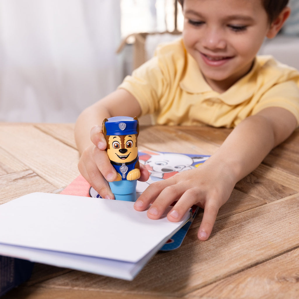 Sticker WOW!™ PAW Patrol Chase Bundle: Activity Pad & Sticker Stamper + Mini Activity Pad and 200 Refill Stickers