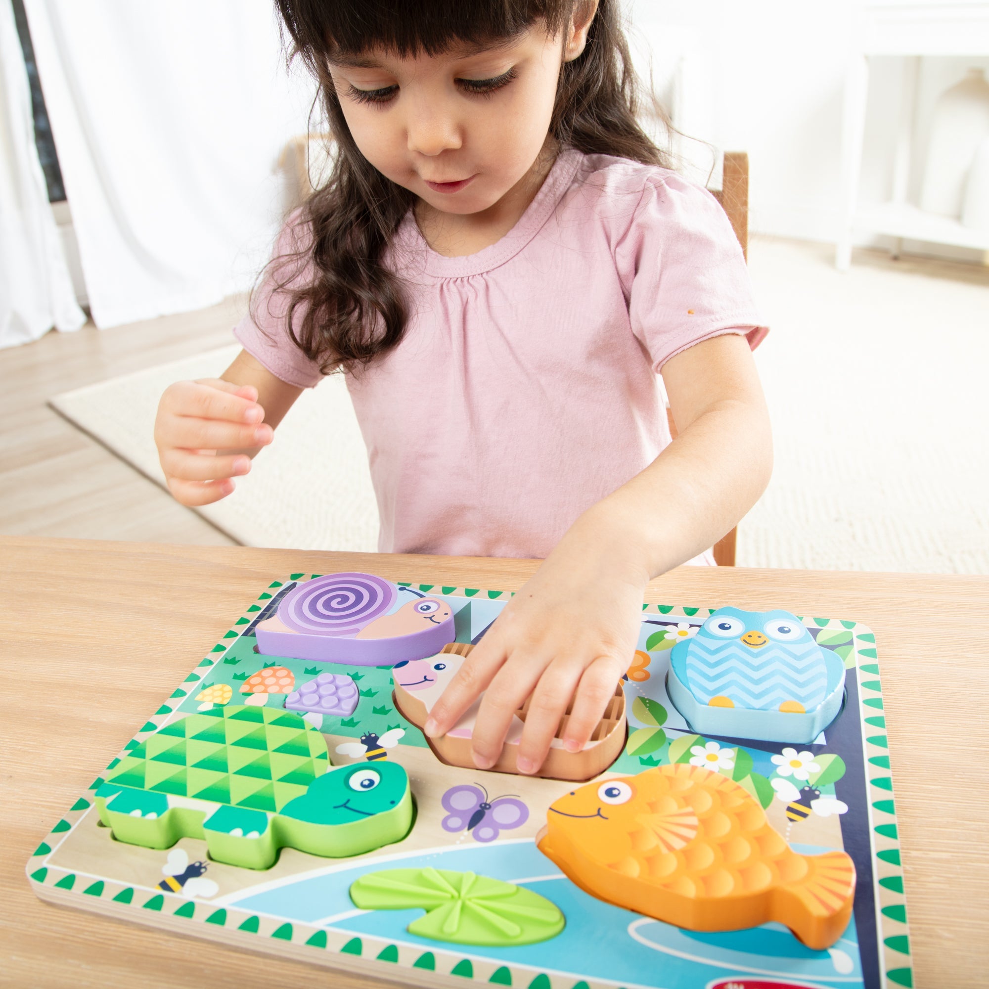 Forest Friends Touch & Feel Puzzle