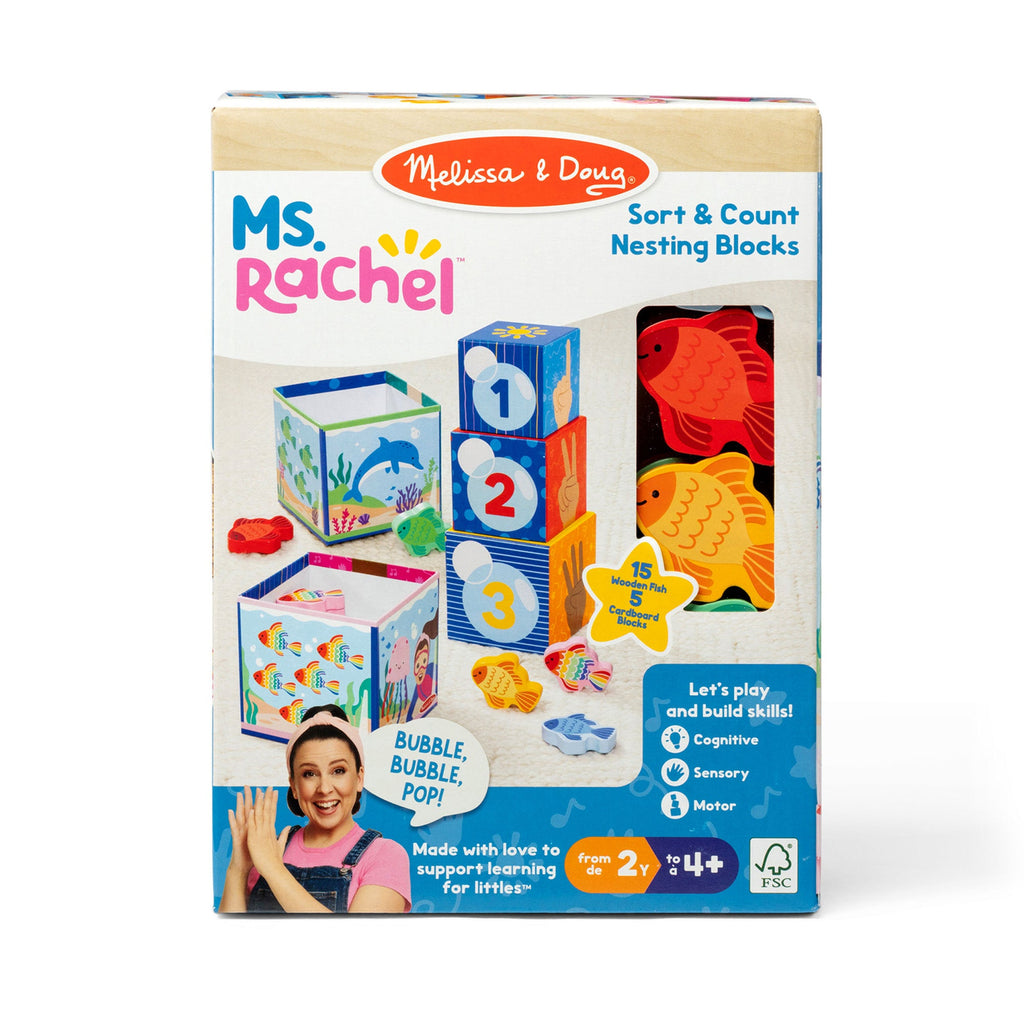 Ms. Rachel™  Sort & Count Nesting Blocks