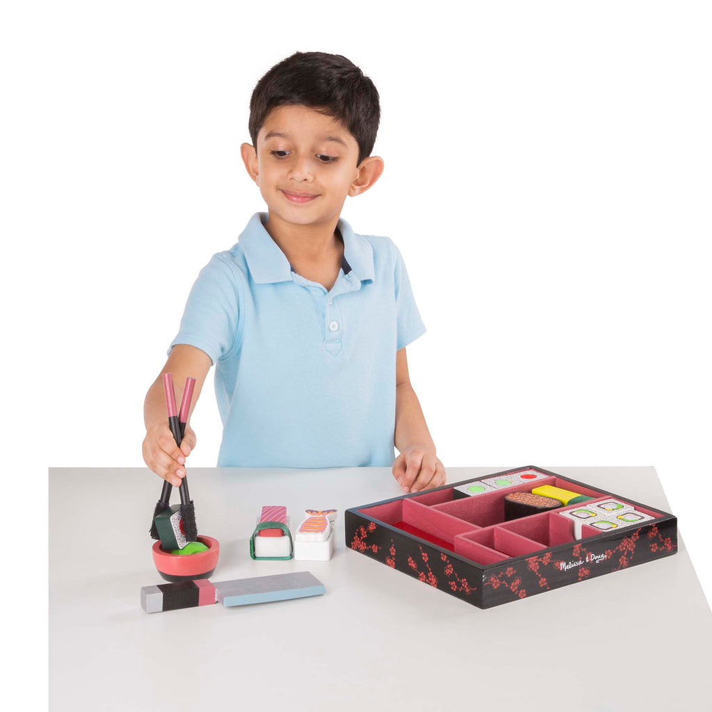 Wooden Sushi Slicing Play Set
