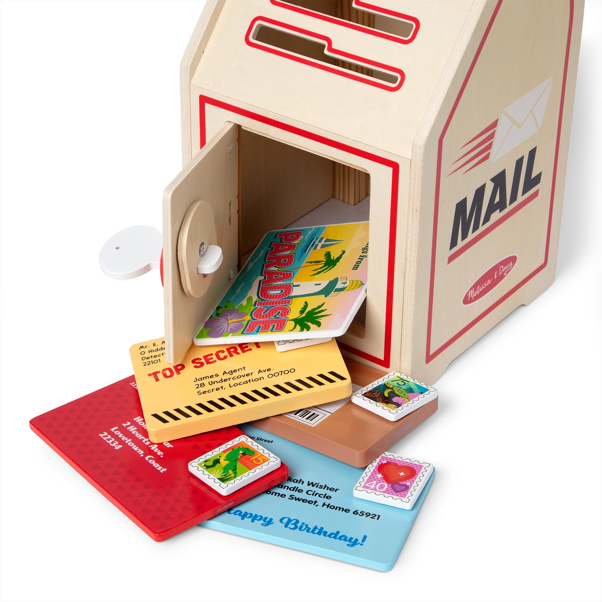 Stamp and Sort Mailbox Play Set