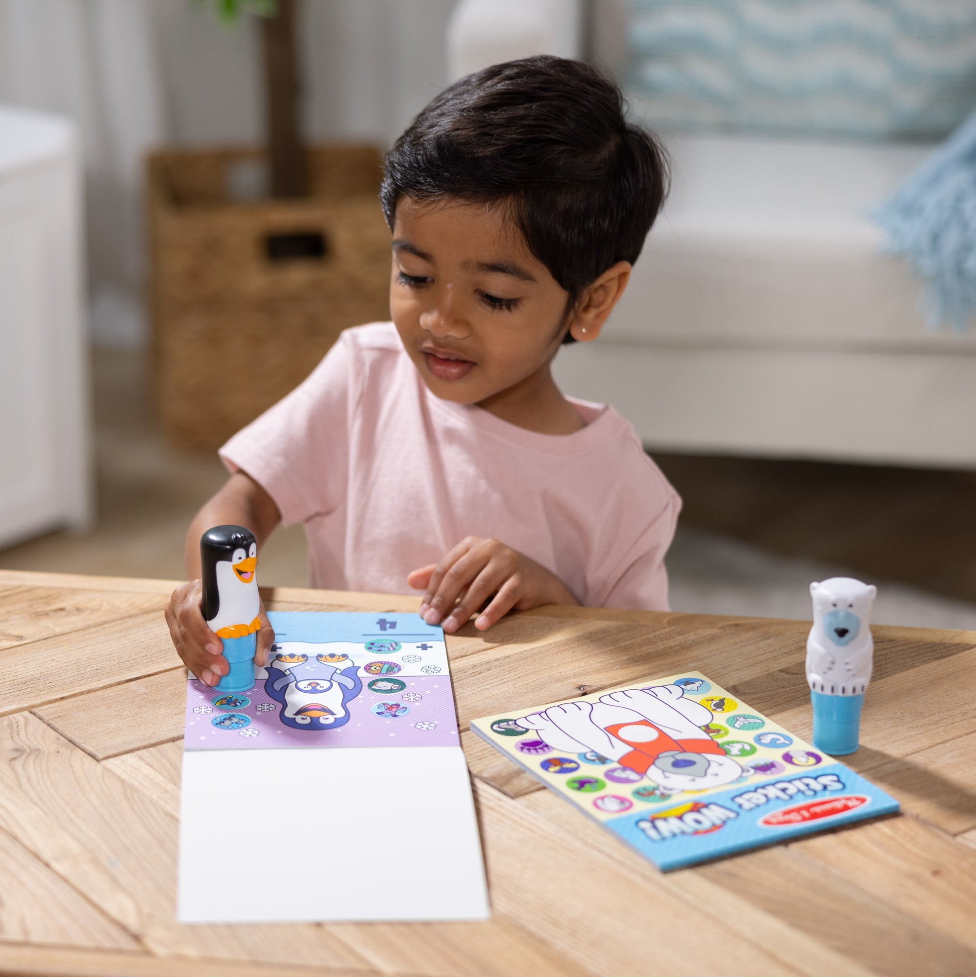 Sticker WOW!™ Activity Pads & Sticker Stampers VALUE PACK - Winter