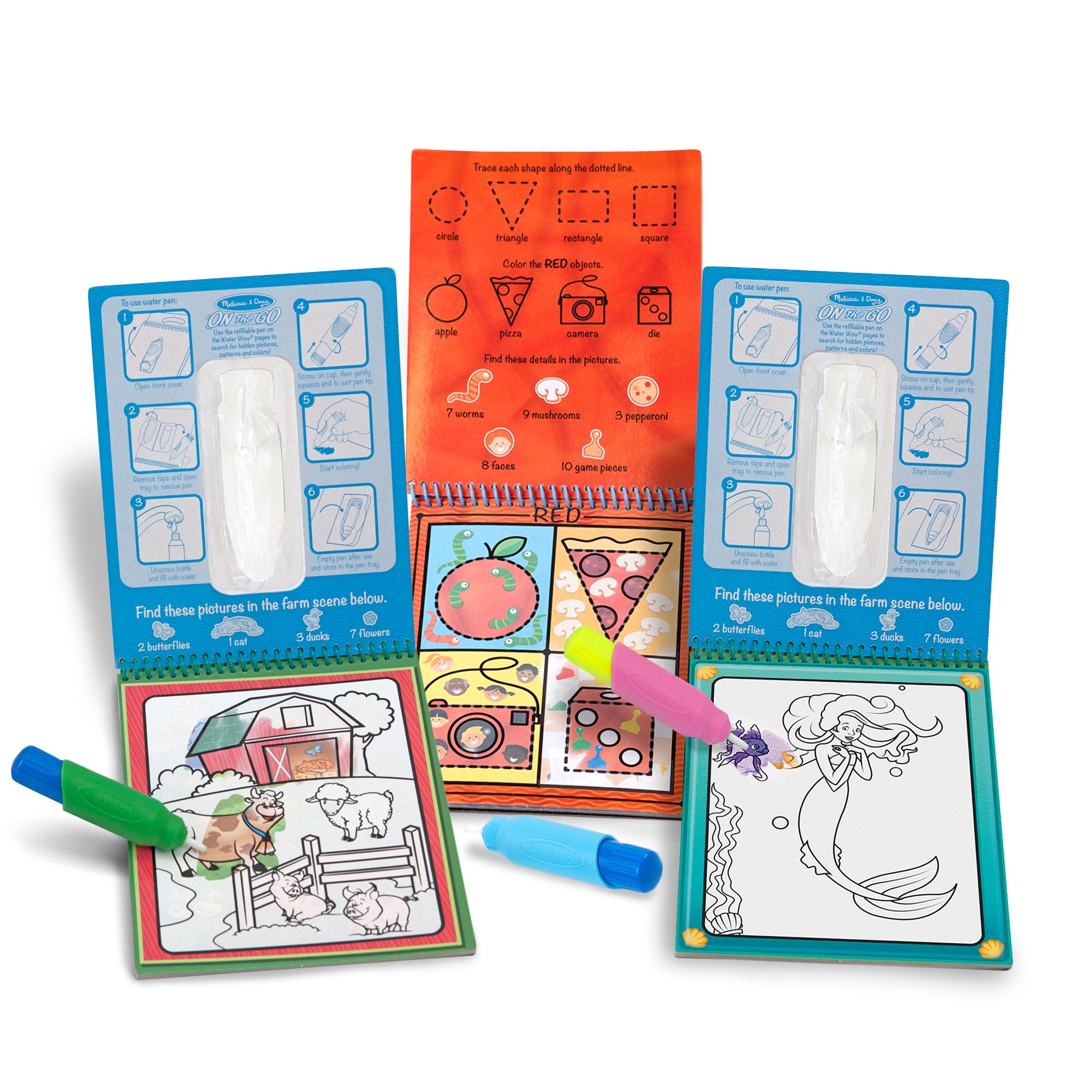Water Wow!™ 3-Pack: Colors & Shapes, Fairy Tales, Animals