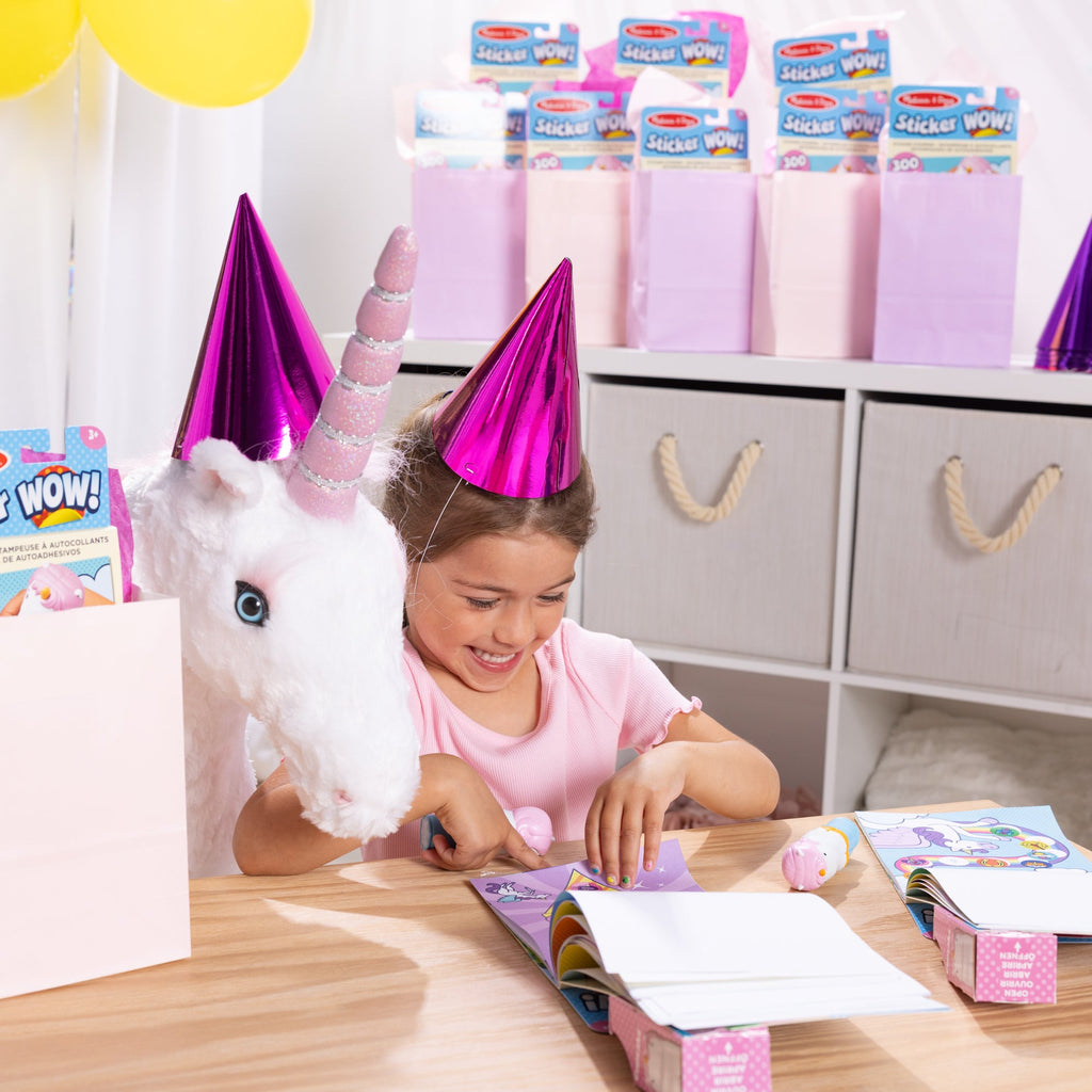 Sticker WOW!™ Activity Pad & Sticker Stamper 12-PACK - Unicorn
