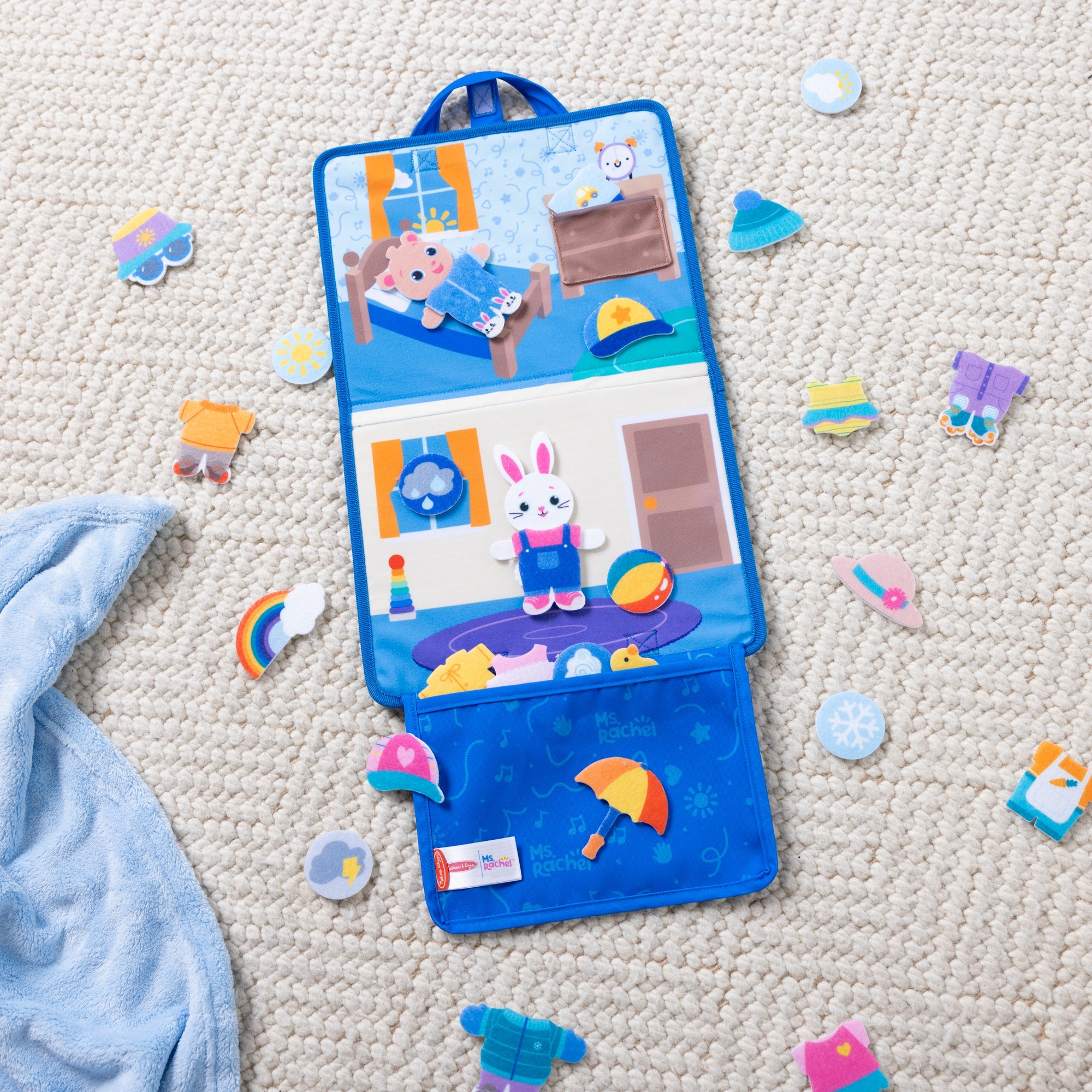 Ms. Rachel™  What to Wear Felt Activity Board