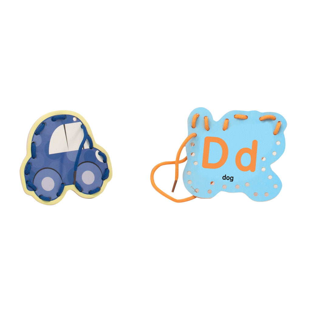 Alphabet Lacing Cards