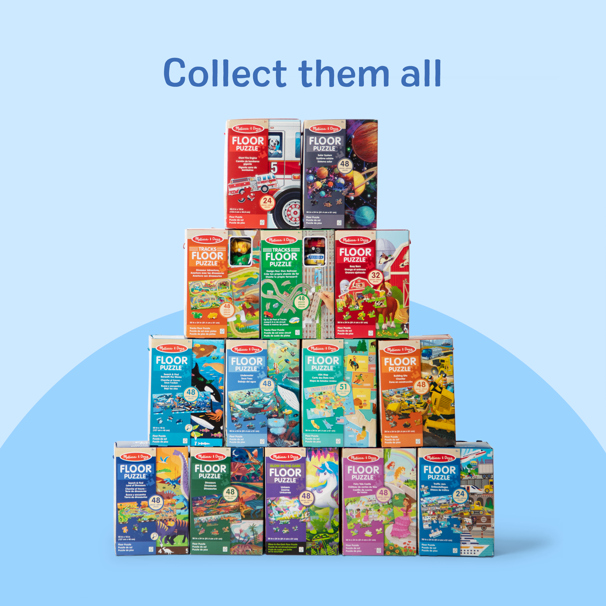 Traffic Jam Floor Puzzle - 24 Pieces