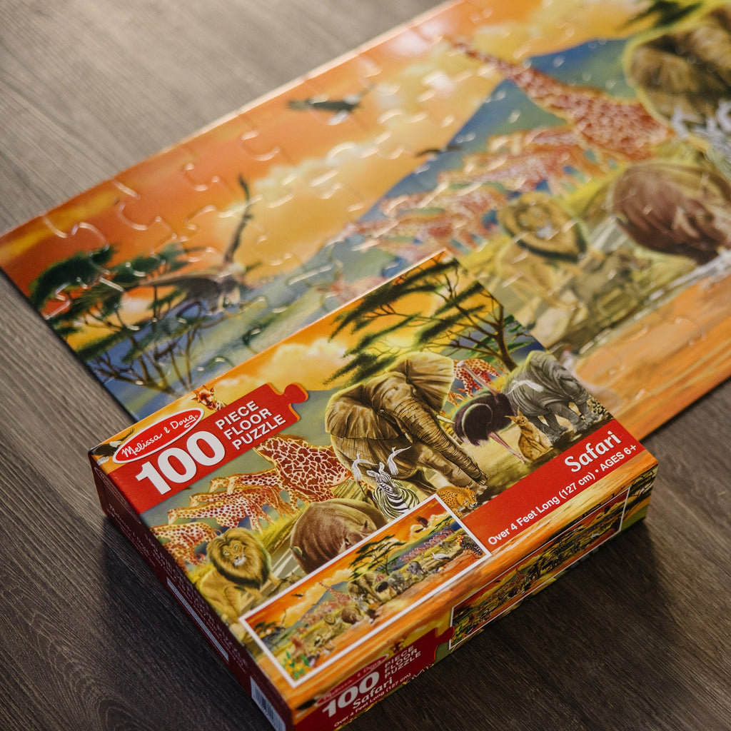 Safari Floor Puzzle - 100 Pieces