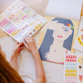 Sticker Pad - Jewelry & Nails Glitter Collection