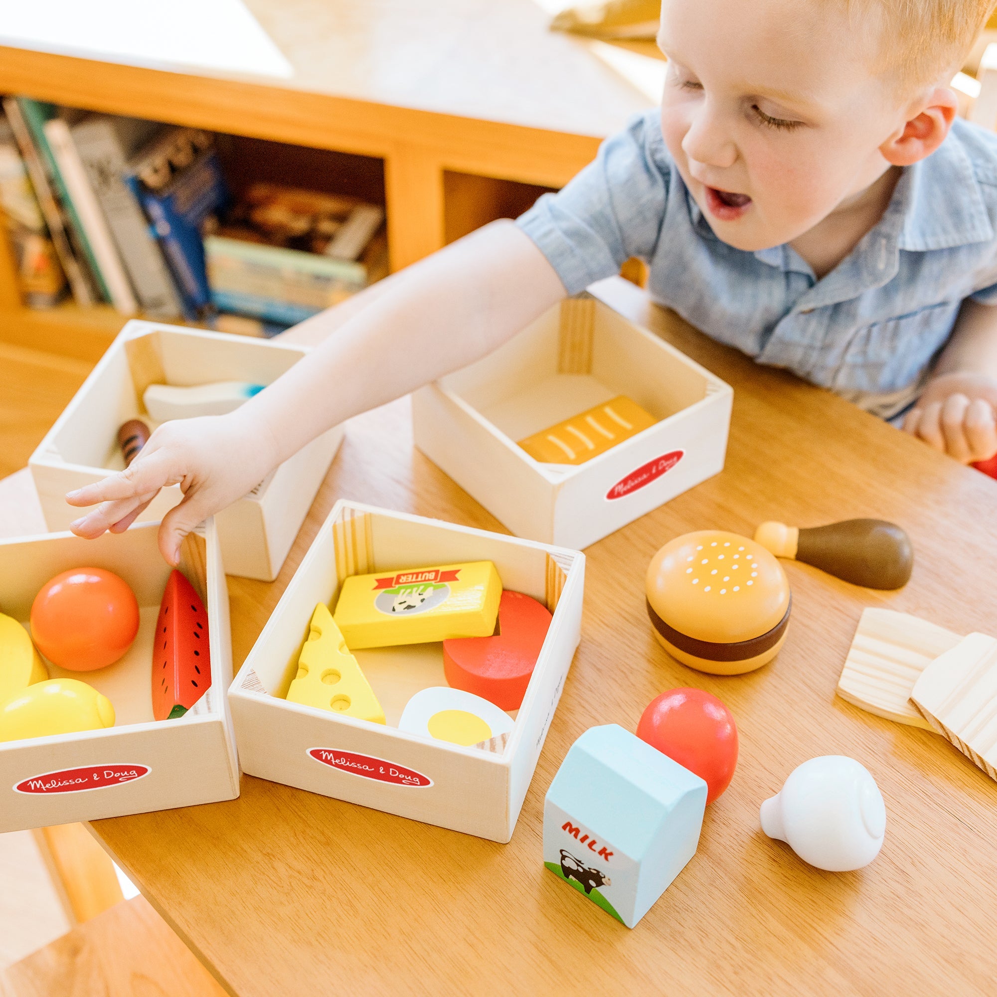 Food Groups - Wooden Play Food