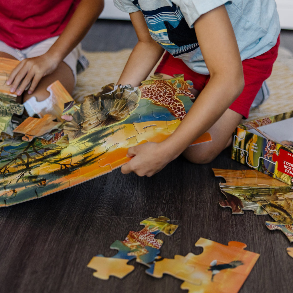 Safari Floor Puzzle - 100 Pieces