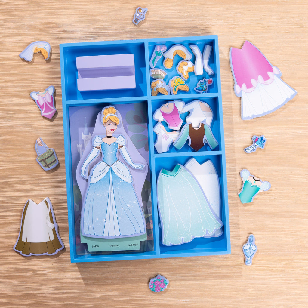 Disney Cinderella Wooden Magnetic Dress-Up