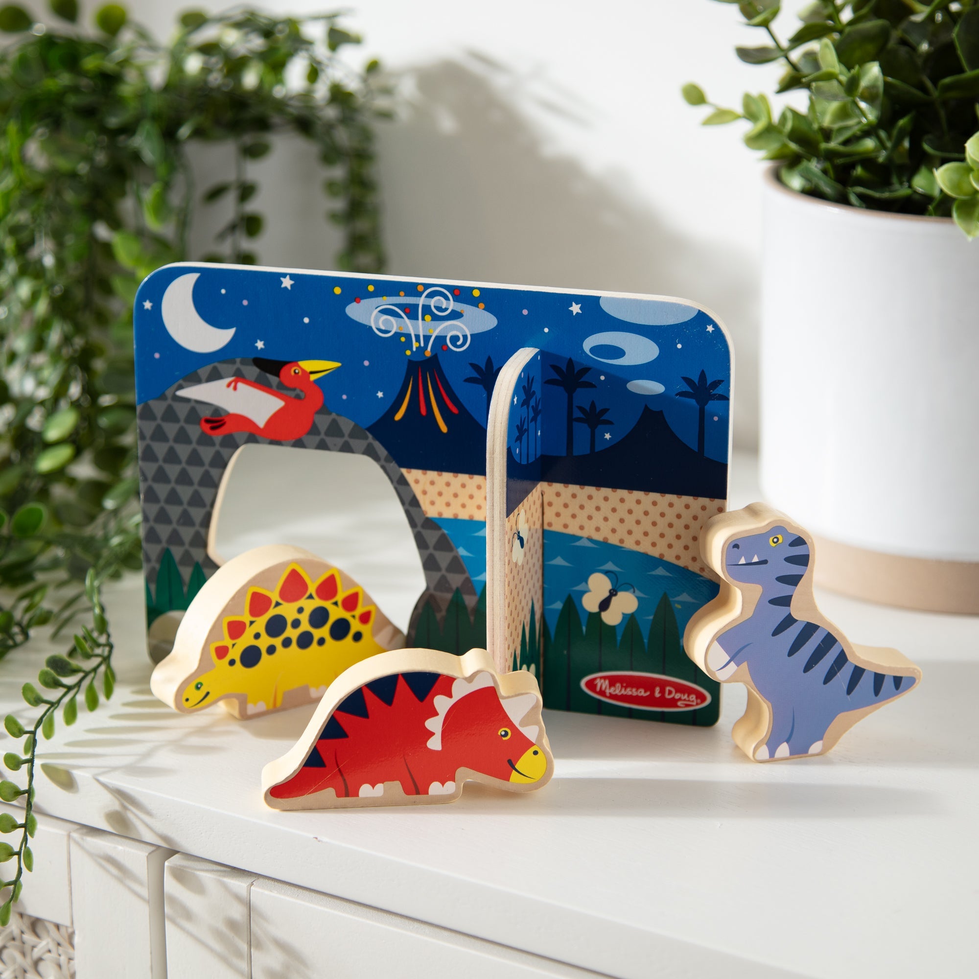 Wooden Dinosaurs Play Set