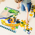 Safari Social Floor Puzzle - 24 Pieces