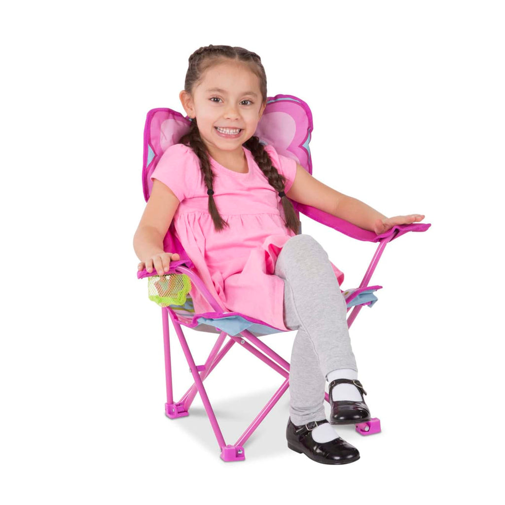 Cutie Pie Butterfly Camp Chair