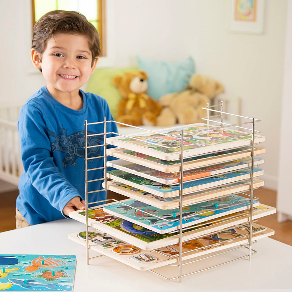 Deluxe Wire Puzzle Rack