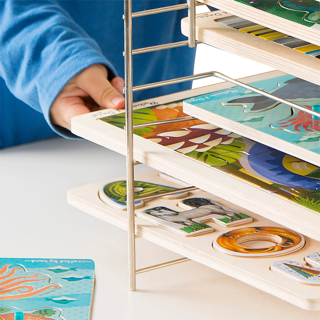 Deluxe Wire Puzzle Rack