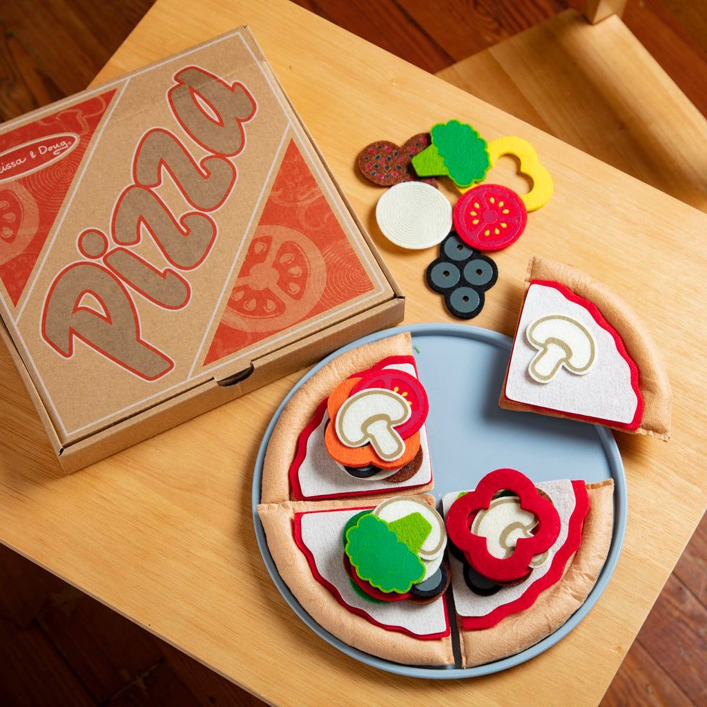 Felt Play Food - Pizza Set